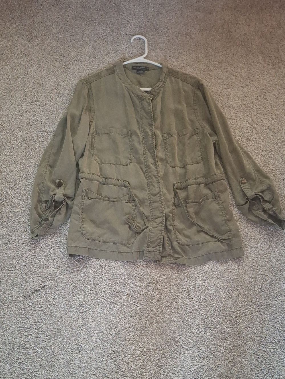 Olive Utility Jacket - Women